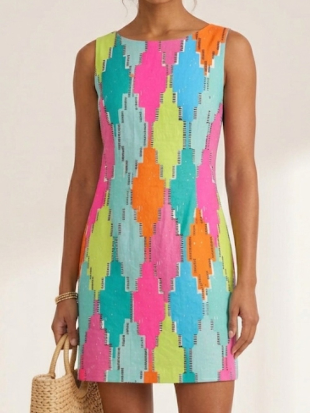 CeCe Colorful Dress(size 12)